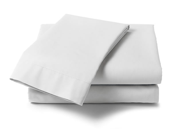 Fitted Sheet - Pure Cotton ( White )